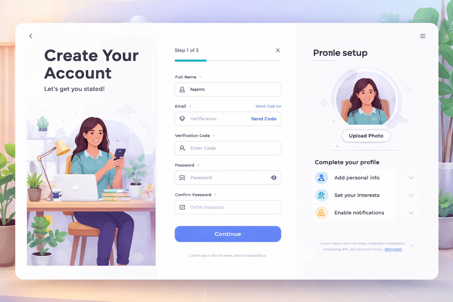 Configuración de cuenta MELATE y proceso de registro de usuario
